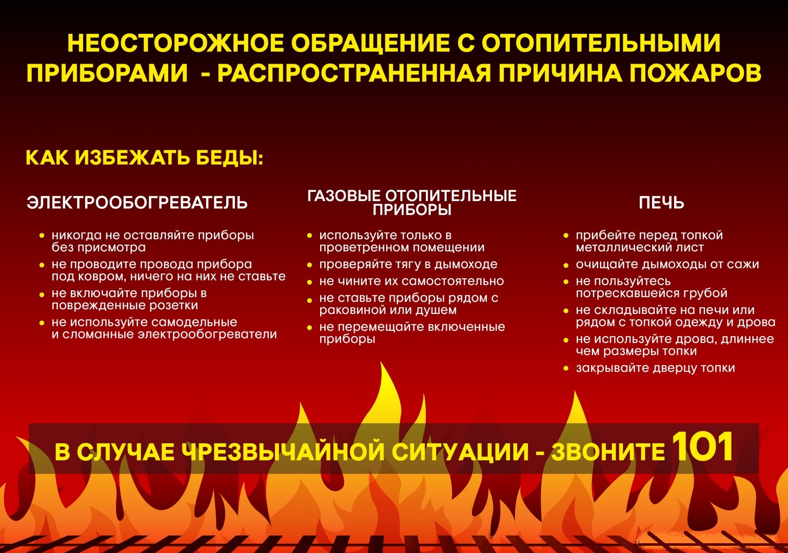 bezop t pri ispolzovanii otopitelnyh priborov